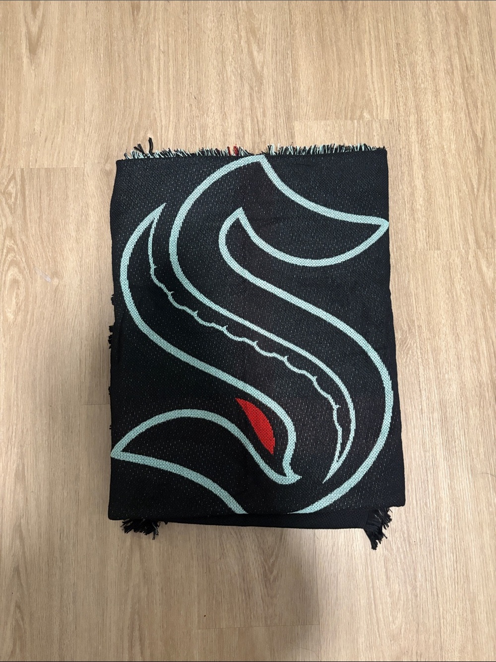 Seattle Kraken throw blanket